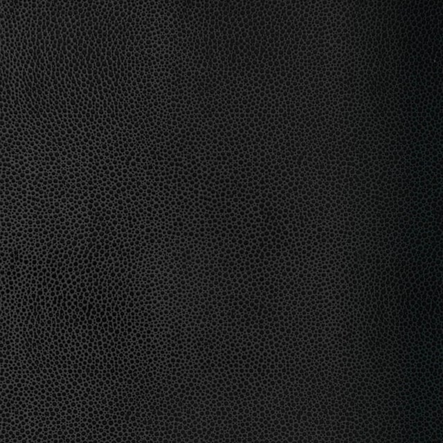 Contemporary Sample - Schumacher Shagreen Wallpaper in Carbon For Sale - Image 3 of 3