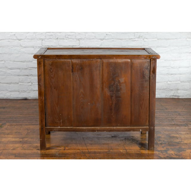 Early 20th Century Chinese Chinoiserie Décor Cabinet For Sale In New York - Image 6 of 13
