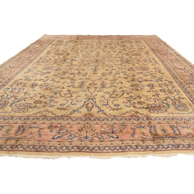 Traditional Vintage Turkish Sparta Rug, 08'04 X 11'10 For Sale - Image 3 of 10