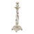 Late 19th Century Dresden Porcelain Rococo Revival Handpainted Single Candleholder For Sale