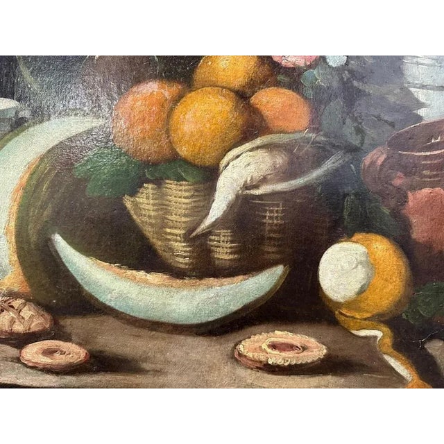 17th Century Spanish School Artist, Still Life, 17th Century, Oil on Canvas, Framed For Sale - Image 5 of 7