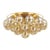 Mitzi Mimi 6-Light Flush, Aged Brass For Sale