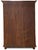 Brown 1743 Alpine Floral Painted Cupboard For Sale - Image 8 of 18