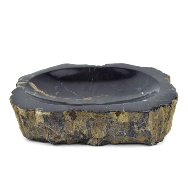 Contemporary Natural Solid Stone Pocket Change Catchall Valet Dish For Sale - Image 3 of 8