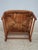 French Country Woven Seat Arm Chair For Sale - Image 16 of 17