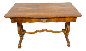 Original Late Biedermeier Table, 1880s