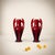 Art Nouveau Oxblood Enameled Ceramic Vases, France, 1900, Set of 2, in Good conditions. Designed 1890 to 1919 This piece...