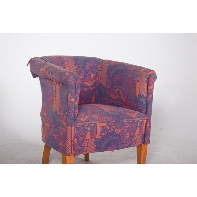 Wood Portuguese Little Low Lady Chair, 1980s For Sale - Image 7 of 10