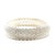 2020s Tiffany & Co. Sterling Silver Somerset Mesh Weave Bangle Bracelet 55g For Sale - Image 5 of 6
