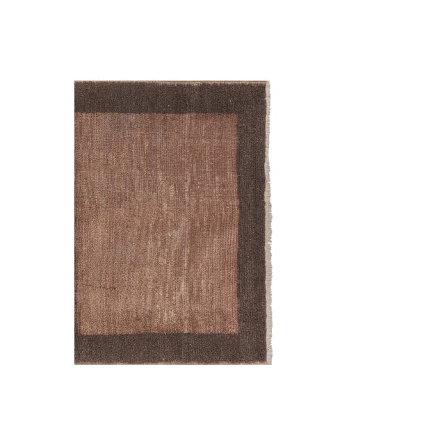 Vintage Wool Turkish Tulu Rug 2'9'' X 4'4'' For Sale - Image 6 of 10