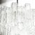 Mid-Century Modernist Hand-Blown Murano Angular Tronchi Glass Chandelier For Sale - Image 15 of 18