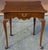 Mid 20th Century Queen Anne Style Mahogany Fold-Top Card Table Console Table For Sale - Image 4 of 12