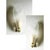 Sanded Murano Leaf Wall Sconces by Simoeng, Set of 4 For Sale - Image 4 of 9
