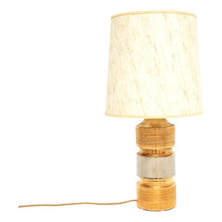 Vintage Italian Ceramic Table Lamp by Bitossi, 1970 For Sale