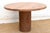 1990s Finely Carved Reclaimed Teak Round Pedestal Dining Table For Sale - Image 5 of 12