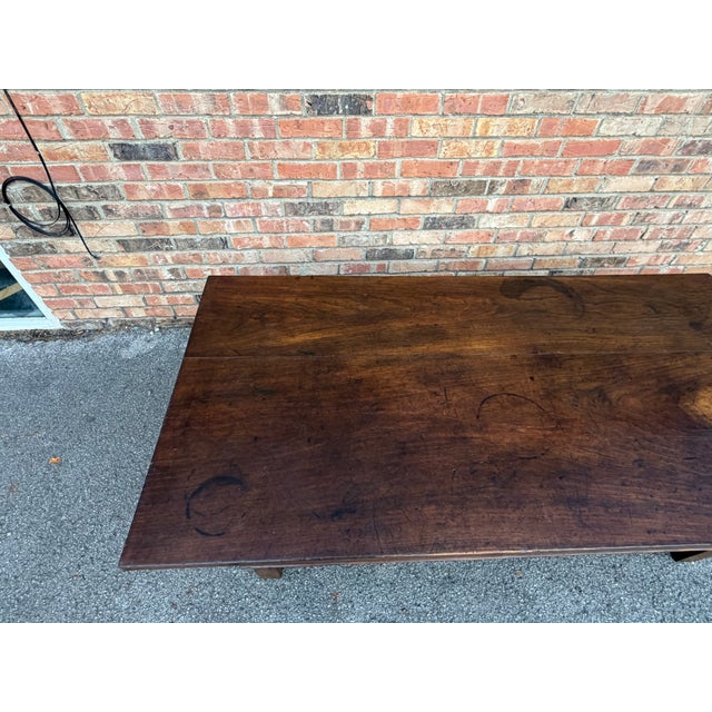 Wood French English Coffee Table For Sale - Image 7 of 14