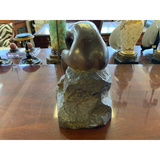 Art Nouveau 20th Century Bronze Figure by Artist Nanna Matthew’s Bryant For Sale - Image 3 of 9