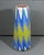 Sculpture Materials Tall Modern Geometric Patterned Clay Vase For Sale - Image 7 of 10