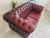 Chesterfield Red 3 Seater Sofa For Sale - Image 12 of 18