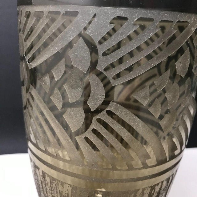 Art Deco Vase from Daum For Sale - Image 3 of 7