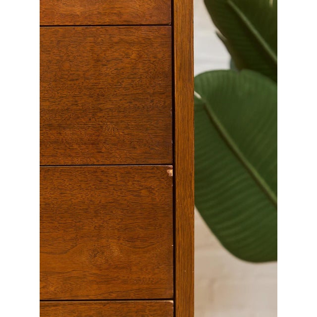 Mid 20th Century Basset Vintage Four Drawer Highboy For Sale - Image 5 of 12