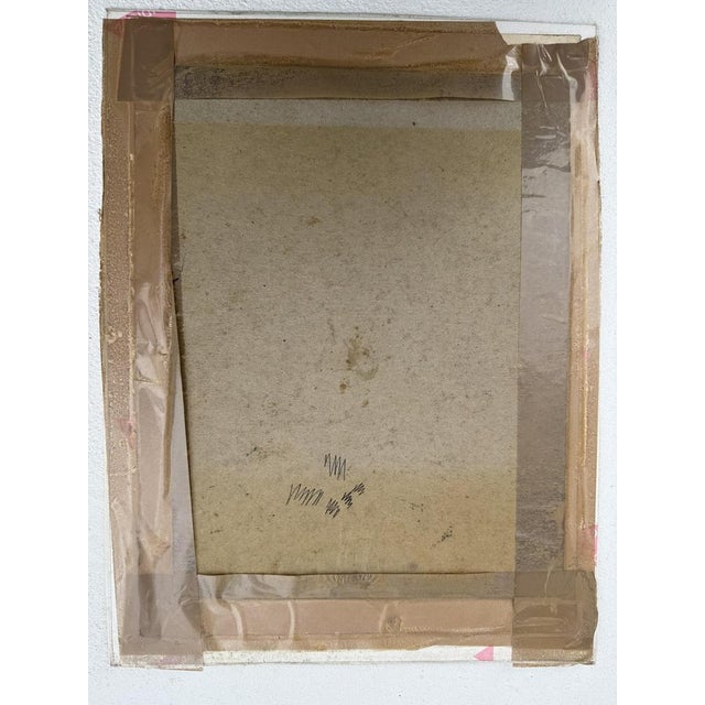 Lorenzo Padilla, Abstract Composition, 1998, Oil and Pastel on Cardboard. Unframed. This piece has an attribution mark, I...