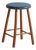 Antique Wooden Stool with Round Seat, Central Europe, 1950 For Sale