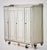Gustavian Wooden Sideboard in Cream, 1850, in Good conditions. Designed before 1890