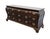 CENTURY FURNITURE Claridge Collection Solid Mahogany Traditional Style 76" Bombe Triple Dresser 33" High 76.75" Wide 21"...