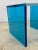 Santambrogio Milano Architectural Blue Glass Side Tables - Limited Edition 2022 - a Pair For Sale - Image 9 of 12