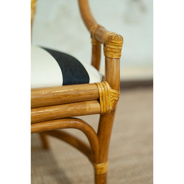 Wood Vintage Bamboo Chairs, 1970s, Set of 6 For Sale - Image 7 of 15