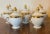 Ceramic Antique 19th Century French Empire Old Paris Porcelain Pot De Creme or Handled Cups and Covers in White With Gold Bands 1800- Set of 8 For Sale - Image 7 of 12
