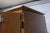 Brown French Wardrobe with Compass Legs, Doors, Mirror and Drawer, 1960s For Sale - Image 8 of 18