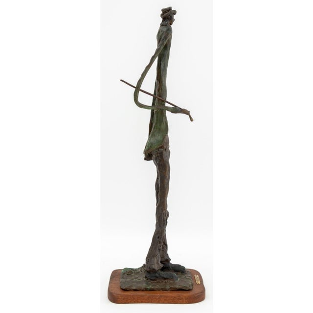 Ray Niegel "Sunday Walk" Bronze Sculpture For Sale - Image 4 of 11