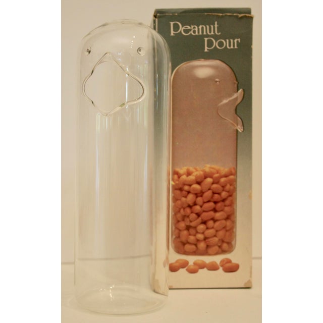 Glass Penguin Nut Dispenser Chairish