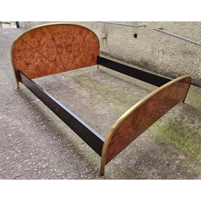 Tan Briar Bed Frame, 1970s For Sale - Image 8 of 8