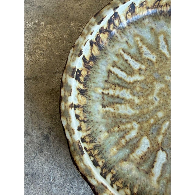 Ceramic Vintage Mid-Century Modern Gefle Sweden Ceramic Small Plate 1960s For Sale - Image 7 of 10