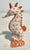 Ceramic MCM Coastal Assortment of Porcelain Andrea by Sadek Fishnet Figurines -a Seven Piece Set For Sale - Image 7 of 10