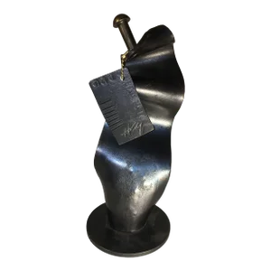 Holly Fisher Hand Forged 2006 Conceptual Sculpture “Planar Study”