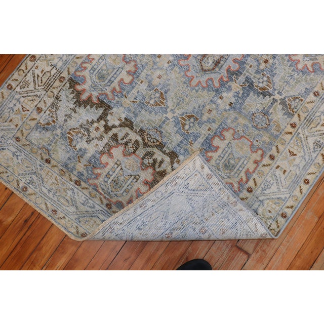 Early 20th Century Zabihi Collection Persian Malayer Scatter Rug - 3'5" x 5'2" For Sale In New York - Image 6 of 8
