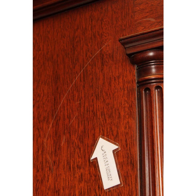 Kindel Winterthur Reproduction Mahogany Secretary Desk For Sale In Philadelphia - Image 6 of 18