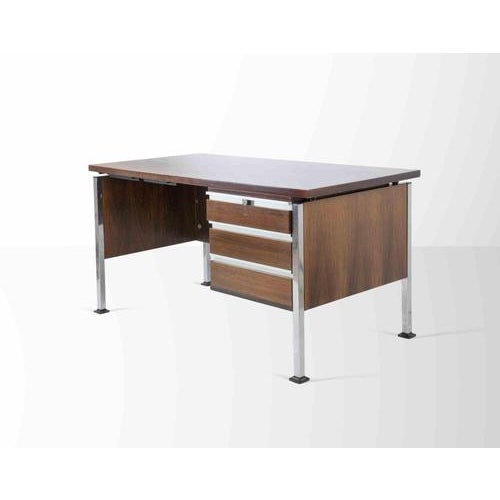 Vintage Writing Desk by Sormani for MIM Roma, Italy, 1960s For Sale - Image 14 of 14