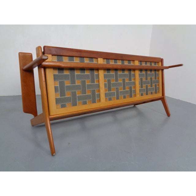 GE 290 Teak 3-Seater Sofa by Hans J. Wegner for Getama, Denmark, 1960s For Sale - Image 15 of 18