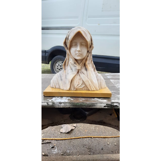 Marble Bust from Libero Gremigni, Rome, 1900 For Sale - Image 14 of 14