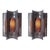 Brutalist Brass Sconces, France 1960s - A Pair For Sale