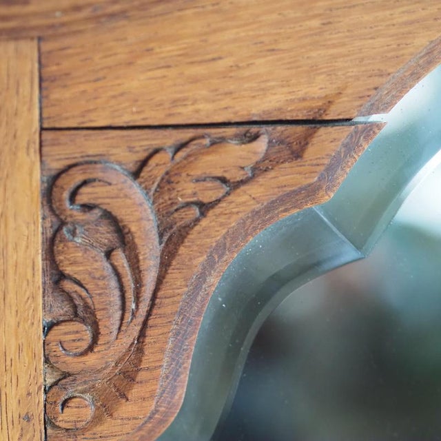 Historicist Buffet with Mirrored Top and Marble Slab, 1920 For Sale - Image 12 of 16