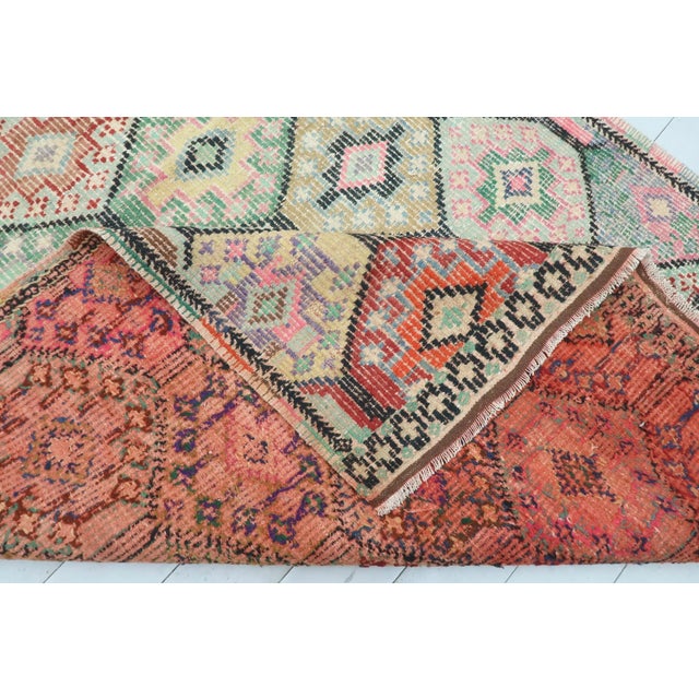 Rug & Kilim Vintage Oriental Ghordes Kilim Flat Weave Rug For Sale - Image 4 of 13