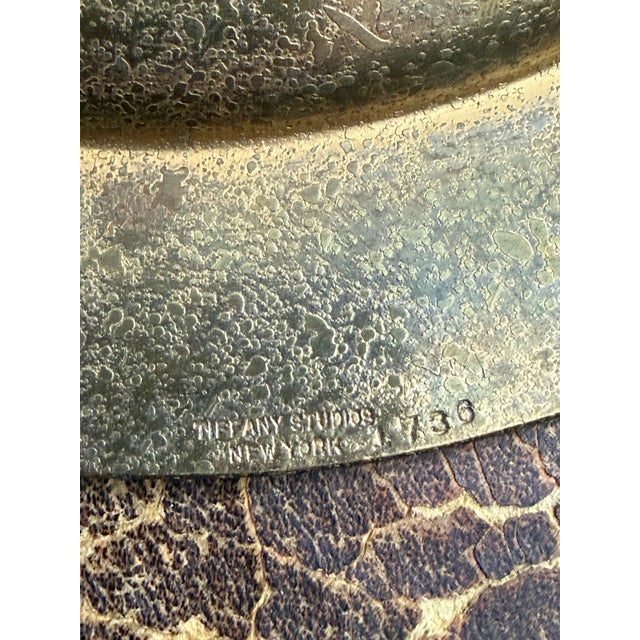 Tiffany Studios Gilt Bronze 9" Tray For Sale In New York - Image 6 of 13