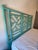Queen Size Painted Chippendale Headboard Traditional timeless Chippendale style but in a fun color that sparks joy. We...