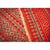 Green 1950s Small Green Red Modern Geometric Cotton Vintage Textile Knotted Ziloo Rug For Sale - Image 8 of 8
